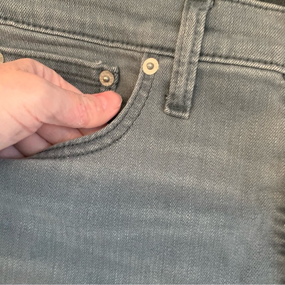 J Crew Factory High Rise Skinny Jean in Ash Grey Wash Size 29 1552 - Picture 4 of 11